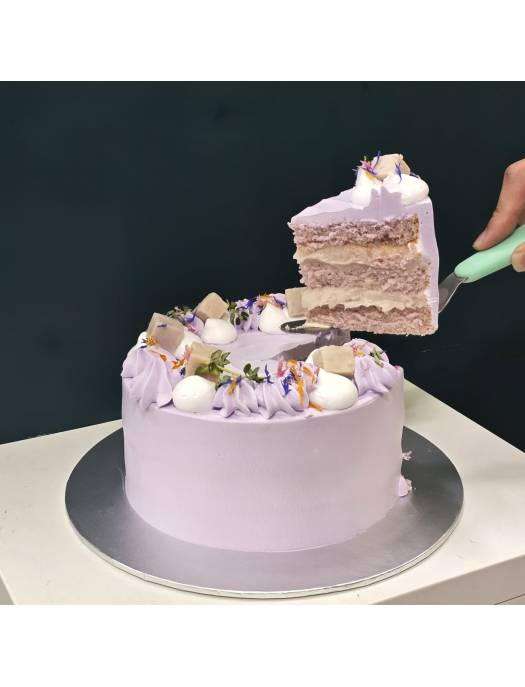 Orh Nee Cake | Yam Cake | Taro Cake | Traditional Asian Dessert